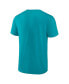 Фото #2 товара Men's Teal Charlotte Hornets Box Out T-Shirt