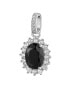 Фото #1 товара Elegant silver pendant Fancy Mystery Black FMB12