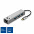 Фото #6 товара USB-концентратор USB C 3.1 Gen1 3.0 3 порта с сетевым кабелем длиной 1 метр от ACT.
