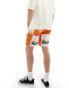 Parlez cabo printed cotton shorts in orange Оранжевый, L - фото #3