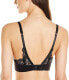Фото #3 товара Le Mystere 170195 Womens Sophia Lace T-Shirt Bra Solid Underwire Black Size 32G
