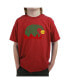 Фото #1 товара Футболка для малышей LA Pop Art футболка с Рождественским шапкой - майка "Слова мальчика"