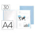 Фото #3 товара LIDERPAPEL Showcase folder 30 polypropylene covers DIN A4 opaque light blue