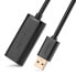 Przedłużacz kabel aktywny USB 2.0 480Mbps 5m czarny