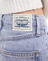 Levi's 80s mom denim short in light blue