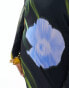 Фото #4 товара ASOS DESIGN chiffon maxi dress in blurred floral print
