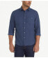 Фото #1 товара Men's Slim Fit Hemsworth Flannel Button Up Shirt
