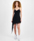 ფოტო #1 პროდუქტის Juniors' Tiered Asymmetric Mini Dress