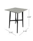 Фото #3 товара Modern 42" Bar Table: Durable, Stylish, And Versatile