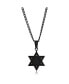 Фото #1 товара Stainless Steel Polished Star of David Necklace