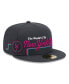 ფოტო #3 პროდუქტის Men's Graphite New York Mets 2024 City Connect Icon 59FIFTY Fitted Hat