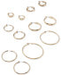 Фото #4 товара Small 1/2" Hoop Earrings