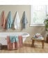 Фото #8 товара Supremely Soft 100% Cotton 4-Piece Bath Towel Set