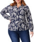 Фото #1 товара Nic+Zoe Plus Blouse Women's 3X