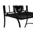 Фото #4 товара Садовое кресло DKD Home Decor Чёрный Металл (63,5 x 52 x 98 cm)
