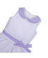 Фото #3 товара Платье для малышей Hope & Henry с отложным воротником "Питер Пен", в клетку, для девочек