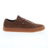 Фото #1 товара DC Manual LE ADYS300742-BRN Mens Brown Suede Skate Inspired Sneakers Shoes