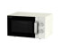Sharp R204WA - Countertop - Solo microwave - 20 L - 800 W - Rotary - Silver - White