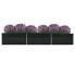 Фото #3 товара Garden Raised Bed Galvanized Steel 189"x31.5"x30.3" Anthracite