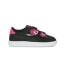 Фото #1 товара Puma Smash V2 Butterfly Slip On Toddler Girls Black Sneakers Casual Shoes 38846