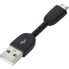 Фото #1 товара Renkforce RF-3346626 - USB A - Micro-USB B - USB 2.0 - 480 Mbit/s - Black