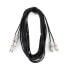 MUSIC STORE RCA-Jack Cable 6 m Metal Connectors