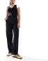 Фото #1 товара JJXX Mary high waisted tailored trousers in black