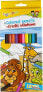 Фото #1 товара Gimboo Kredki ołówkowe sześciokątne mix kolorów 12szt