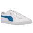 Фото #2 товара Puma Basket Classic Xxi Lace Up Mens White Sneakers Casual Shoes 374923-16