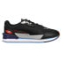 Фото #1 товара Puma Bmw M Motorsport Low Race Lace Up Mens Black Sneakers Casual Shoes 306805-