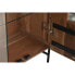 Фото #3 товара Дисплей-стенд DKD Home Decor 80 x 40 x 197 cm Стеклянный Алюминий древесина акации