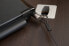 Фото #5 товара Notebook Single Security Standard Lock (with Key) - 90° swivel. Push to lock. 1.5m. White box - 1.5 m - Round key - PVC - Black