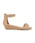 Фото #2 товара Women's Great Scrunch Two-Piece Wedge Sandals