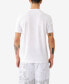 Men's Short Sleeve Fray Twill Applique Tee