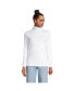 Petite Lightweight Jersey Skimming Long Sleeve Turtleneck