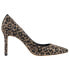 Nina Nina Cheetah Pointed Toe Stiletto Pumps Womens Black, Brown Dress Casual NI