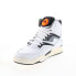 Фото #5 товара Reebok Pump TZ Mens White Leather Lace Up Lifestyle Sneakers Shoes