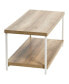 Фото #2 товара Wide Coffee Table with Storage Shelf