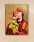 Фото #1 товара Icon Vladimir Virgin Mary Wall Art on Wood 16"