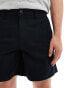 ASOS DESIGN chino short in black