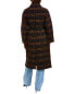 Isabel Marant Etoile Laurie Wool-Blend Coat Women's Black 40