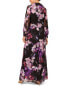 Adrianna Papell Soft Printed Maxi Dress Women's 2