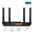 TP-LINK Archer AX3000 Multi-Gigabit Wi-Fi 6 Router with 2.5G Port - Wi-Fi 6 (802.11ax) - Dual-band (2.4 GHz / 5 GHz) - Ethernet LAN - Black - Desktop/pole router