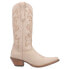 Dingo Out West Embroidery Snip Toe Cowboy Womens Beige Casual Boots DI920-276