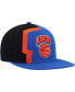 Фото #4 товара Men's Blue New York Knicks Hardwood Classics Retroline Snapback Hat