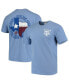 Фото #2 товара Men's Blue Texas A&M Aggies Flag Local Comfort Color T-shirt