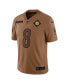 ფოტო #3 პროდუქტის Men's Kenny Pickett Brown Distressed Pittsburgh Steelers 2023 Salute To Service Limited Jersey