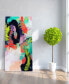 Фото #6 товара Colorful Frameless Free Floating Tempered Art Glass Abstract Wall Art by EAD Art Coop, 36" x 72" x 0.2"