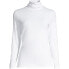 Фото #4 товара Plus Size Lightweight Fitted Long Sleeve Turtleneck Tee