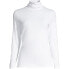 Plus Size Lightweight Fitted Long Sleeve Turtleneck Tee